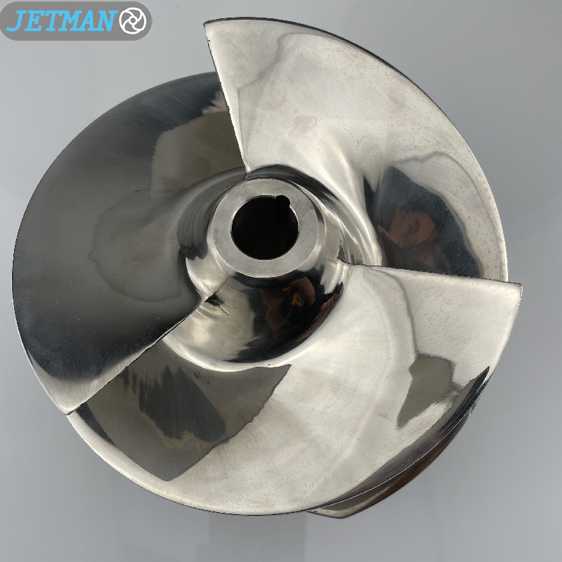 Stainless Steel 3 Blades 7 3/8 Outboard Jet Impeller for Outboard Jets